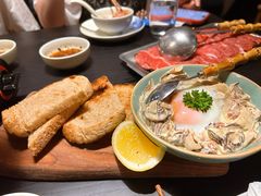 滇南杂菌配酸面包-山野板扎·云贵川Bistro(上海首店)