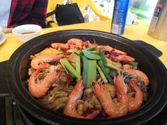 -蜀八婆鲍鱼鸡煲虾(宝安坪洲店)