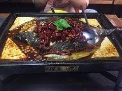 -探鱼·鲜青椒爽麻烤鱼(广州花都来又来店)