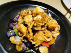 紫山茄拌扇贝-味莊·青岛菜(石老人店)