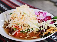 木瓜沙拉（辣）-Tikky Cafe