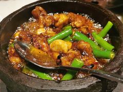 石锅杭椒牛蛙-桂满陇-西湖船宴(西单大悦城店)