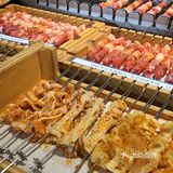 上座，上炭，烤架转起来！