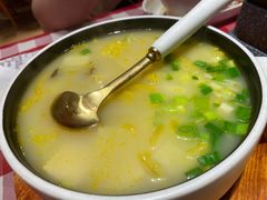 鸡汤小白菜煮榆林豆腐-西贝(上海我格广场店)