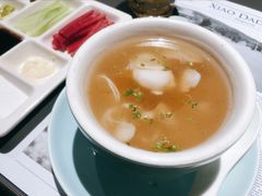 酸汤煮嫩滑鱼片-小大董·烤鸭(观景餐厅·南京西路店)