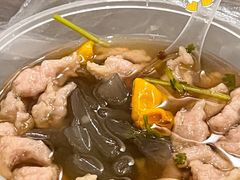 -阿华福鼎肉片手抓饼拌肉片