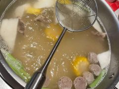 牛骨清汤锅-左庭右院鲜牛肉火锅(环球港店)