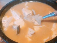 石锅海胆炖豆腐-原食日记(三里屯店)