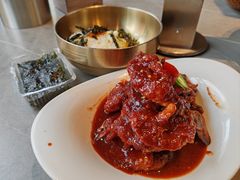 -草家酱蟹炭火烤肉店(珲春南路一店)