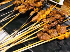 鲜羊肉串-小俩口烧烤东北菜(双井店)