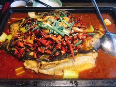 -探鱼·鲜青椒爽麻烤鱼(中天广场店)