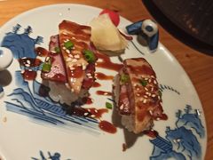 炙烤鹅肝手握寿司-藤原布二·八佰善会席料理(奥体店)