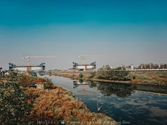 -乌龙涧铁道铁轨景