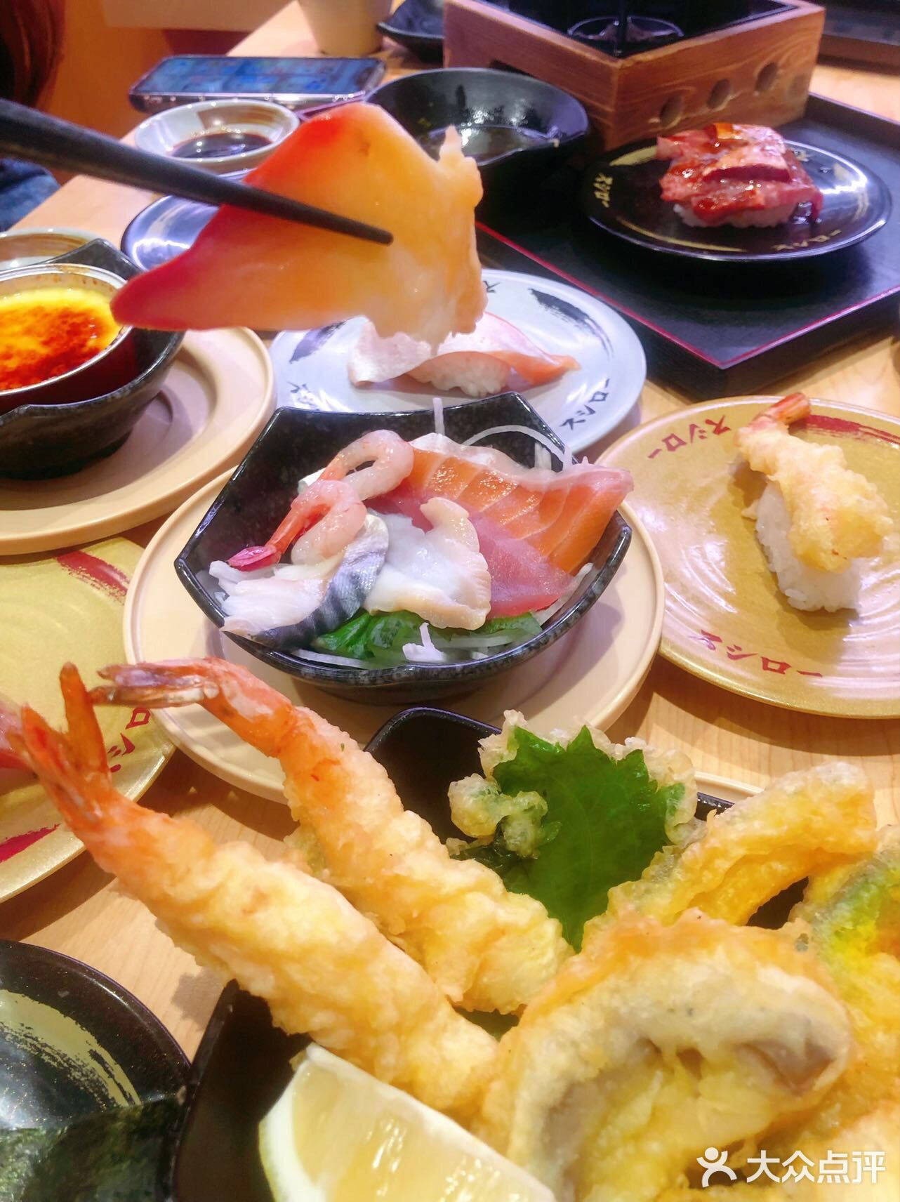 这是第234567次吃人气回转寿司郎/海鲜涮涮锅zui爱💗