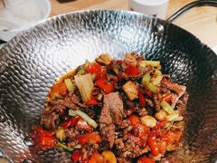 小炒黄牛肉-湘阁里辣(沙井华润万家店)