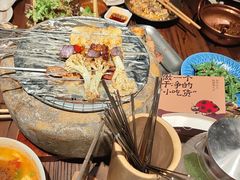 -拾光与烟火丨炭火串烧·自贡小活鲜(西村大院店)