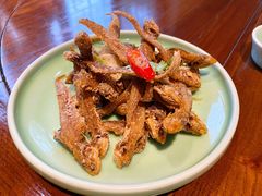 冷菜椒盐小刀鱼-虎哥私房菜(馒头山店)