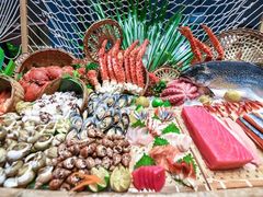 -海棠湾洲际-涛·海底餐厅·美人鱼·自助餐·海底隧道