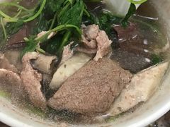 益母草猪血汤-田海鹰美食店