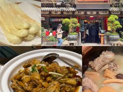 锅边馍-万松园美食街