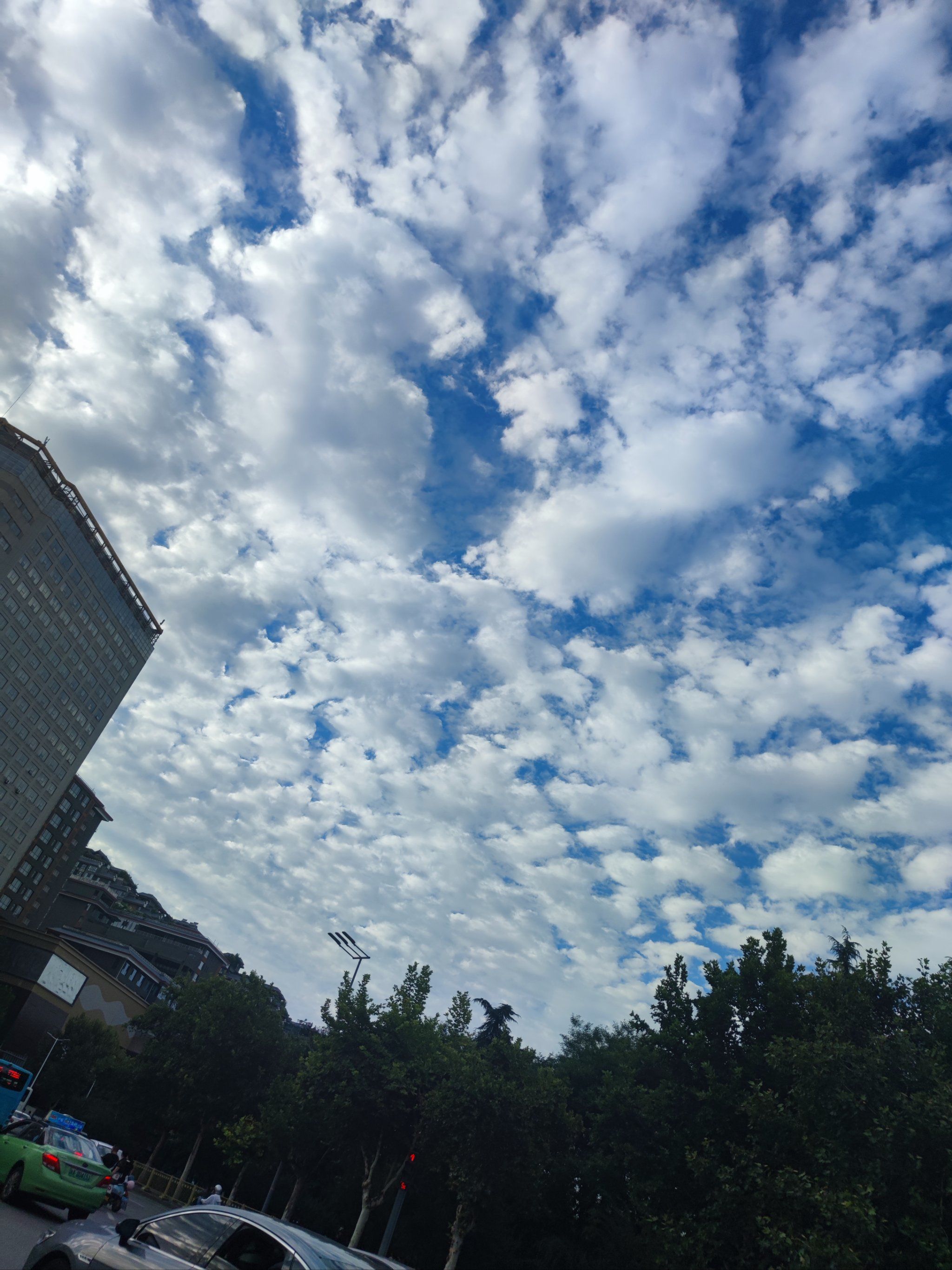 天晴了今天的云这样