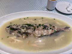 白汁春笋鮰鱼-镇扬菜馆