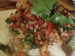 菠菜面筋-百年吾吾子手抓肉羊羔肉(山西巷店)