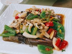 豉椒炒圣子-旺富东海大酒楼(海鲜街店)