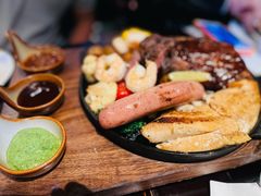 蓝牛蛙二海三陆炙烤海陆嘉年华-blue frog蓝蛙(长泰广场店)