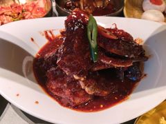 -草家酱蟹炭火烤肉店(珲春南路一店)