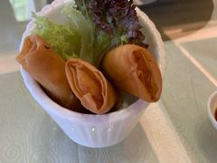 鲜虾芋蓉比春卷-悦湖公馆