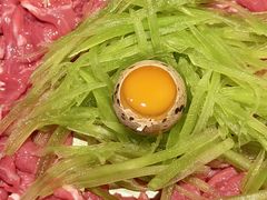 碧玉丝鲜拌牛上脑-重八牛府之小有名气(大望路店)