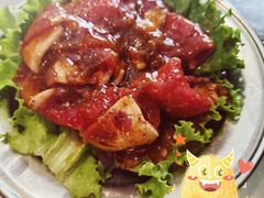 秘制牛肉-老姐石板烧烤+铜炭火锅(总店)