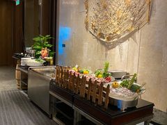自助取餐区-海棠湾洲际-涛·海底餐厅·美人鱼·自助餐·海底隧道
