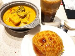 咖喱牛腩饭-香港新发烧腊茶餐厅(书城店)
