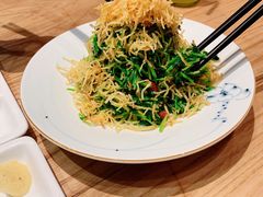 巧拌豆苗-四季民福烤鸭店(前门廊房二条店)