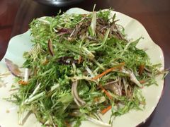 凉拌苦苣-祝家饺子馆