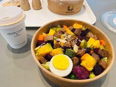 慢烤牛排沙拉-dotcom coffee古点咖啡(致真大厦店)