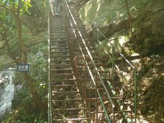 登山栈道-藏龙百瀑风景区