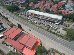 航拍-伍月花酒楼