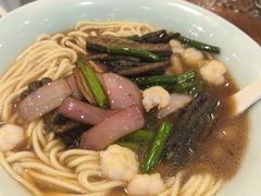 虾仁鳝鱼面-奎元馆.百年奎元.非遗传承(西湖边的解放路店)