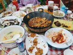 -八次方密云水库鱼粘卷子·熏鸽子·农家菜