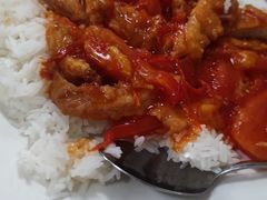 番茄猪扒饭-好好滋味茶餐厅