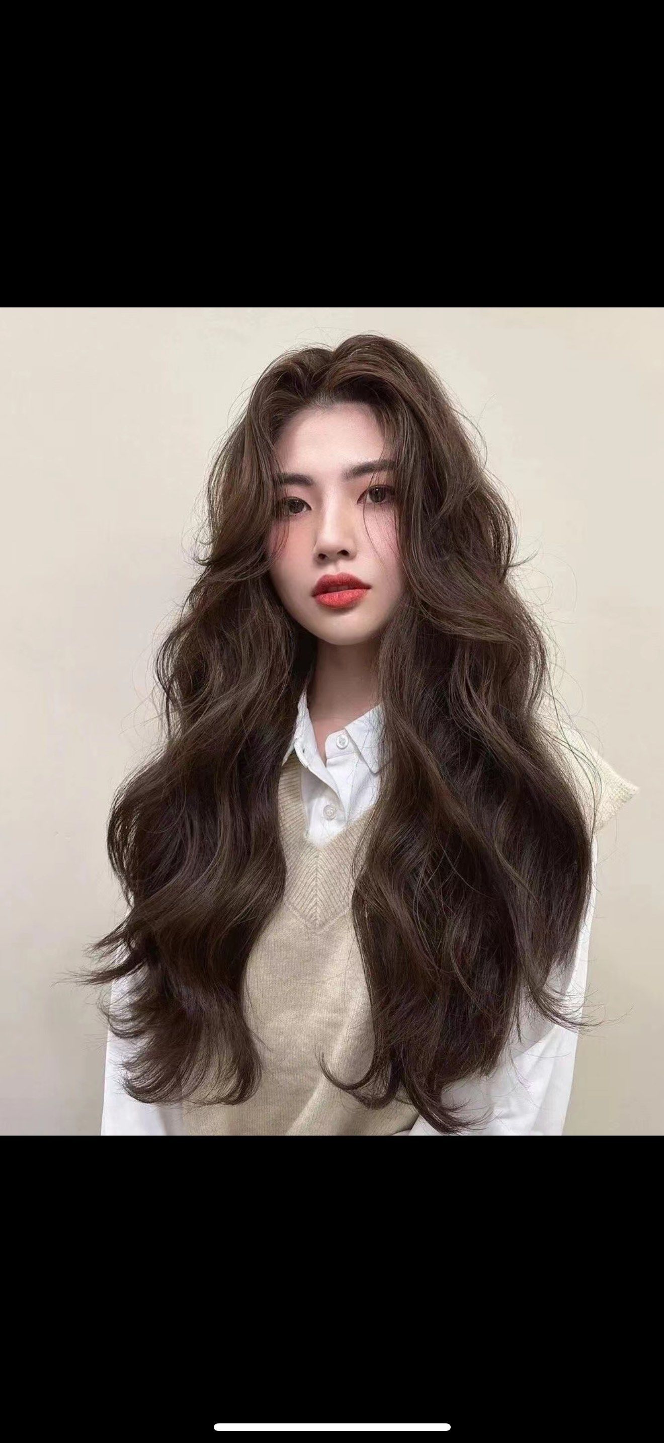 卷起来的长发魅力