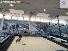 室内滑雪积分赛2019比赛现场-零度滑雪室内训练中心(莘庄店)