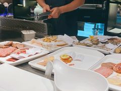 自助取餐区-水木锦堂·自助铁板烧(世贸天阶店)