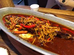 仔姜双椒江团-听香·678茶铺(猛追湾店)