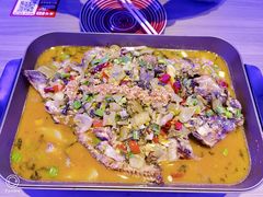 老坛新味酸菜烤鱼-鱼酷活鱼烤鱼(恒隆广场店)