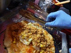 -小红车炸蛋葱油饼
