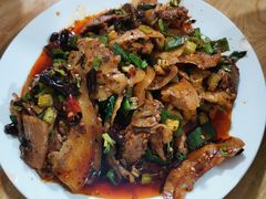 凉拌猪头肉-豆腐脑花